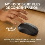 Souris - Sans fil - Logitech - M240 - Compacte - Graphite