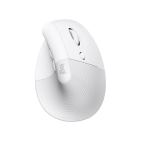 Souris ergonomique - Sans fil - Logitech - Lift - Pour Mac - Blanc