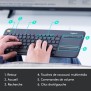 Clavier TV - Sans fil - Logitech - K400 Plus - Pavé tactile - AZERTY - Noir