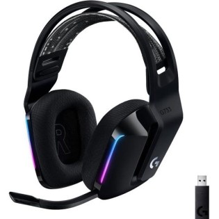 Casque gamer - Sans fil - LOGITECH G - G733 LIGHTSPEED - Noir