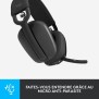 Casque - Sans fil - Logitech - Zone Vibe 100 - Léger - Anti bruit de fond - Avec Micro - Graphite