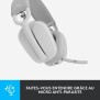 Casque - Sans fil - Logitech - Zone Vibe 100 - Léger - Anti bruit de fond - Avec Micro - Blanc