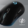 Souris Gamer - Sans fil - Logitech G - G703 Lightspeed - Noir