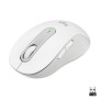 Souris - Sans fil - Logitech - Signature M650 - Silencieuse, Bluetooth, Boutons programmables - Blanc