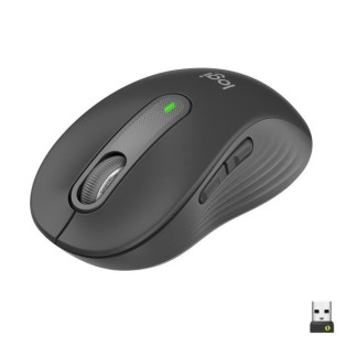 Souris - Sans fil - Logitech - Signature M650 - Silencieuse, Bluetooth, Boutons programmables - Graphite