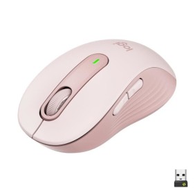 Souris - Sans fil - Logitech - Signature M650 - Silencieuse, Bluetooth, Boutons programmables - Rose