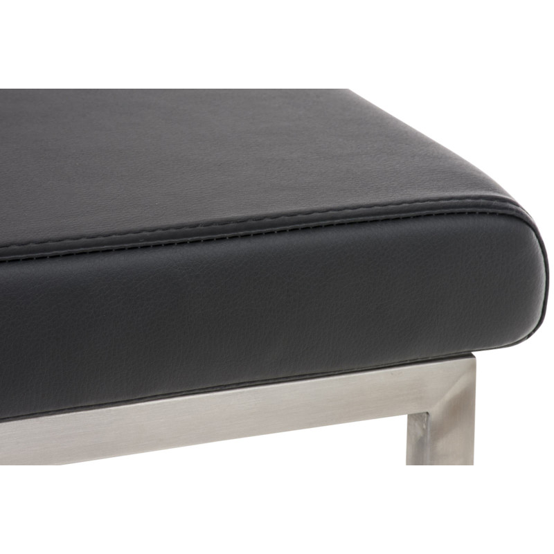 Lot de 2 chaises de salle à manger Colmar noires