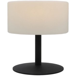 Lampe de table sans fil - LUMISKY - ATLAS Rock - H20 cm - Pied en acier - Gris - LED blanc chaud et blanc