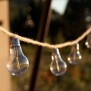 Guirlande lumineuse solaire - LUMISKY - FANTASY CORD SOLAR - 7.50 m - Corde 10 ampoules transparentes - LED blanc chaud