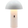 Lampe de table sans fil - LUMISKY - TOD WHITE - H28 cm - Tete orientable - LED blanc chaud