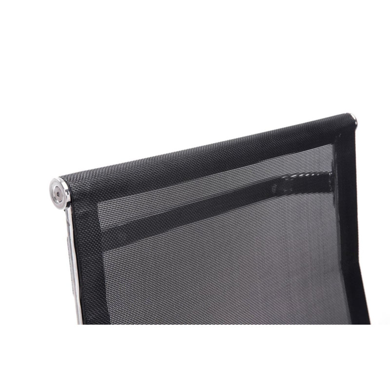 Ensemble de 2 chaises visiteurs Brenda noires