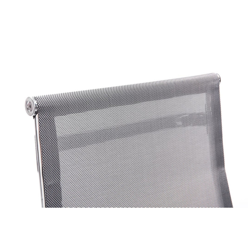 Ensemble de 2 chaises visiteurs Brenda grises