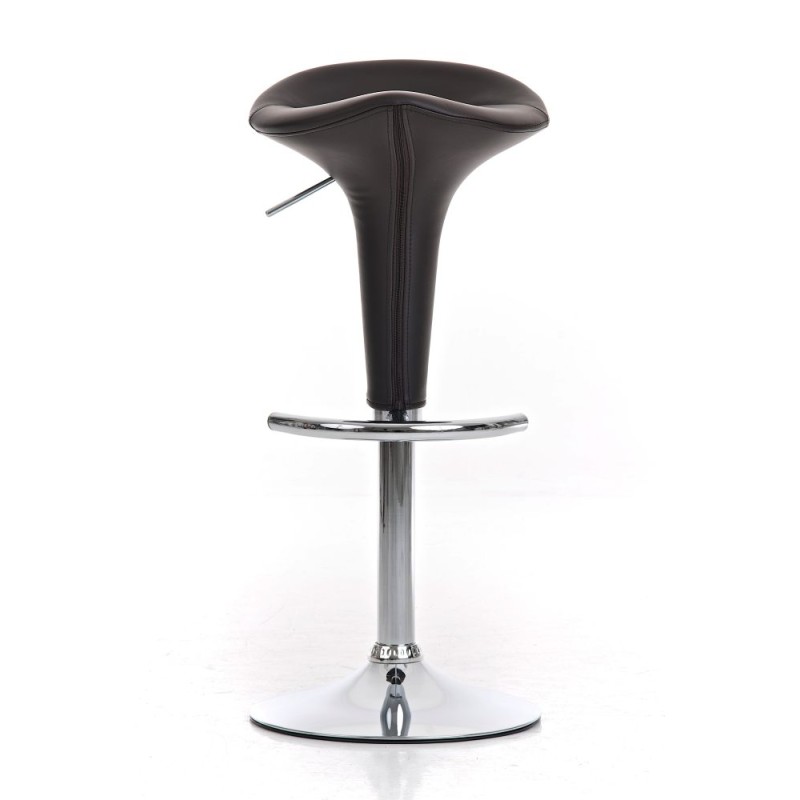 Tabouret de bar Saddle avec revêtement en cuir