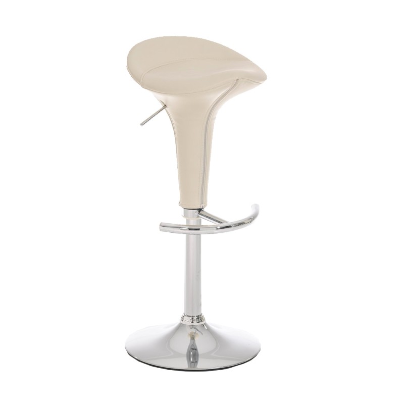 Tabouret de bar Saddle avec revêtement en cuir