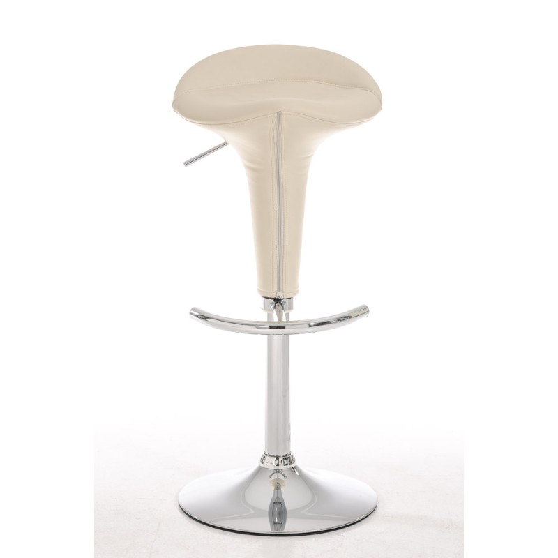 Tabouret de bar Saddle avec revêtement en cuir