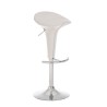 Tabouret de bar Saddle avec revêtement en cuir