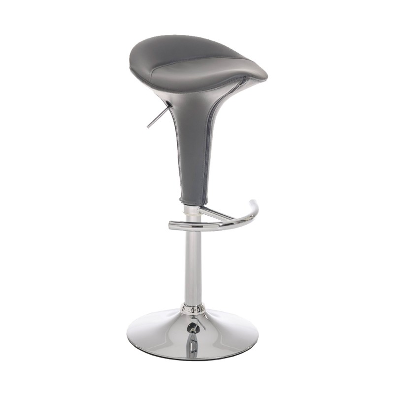 Tabouret de bar Saddle avec revêtement en cuir