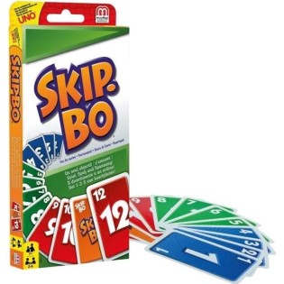 Jeu de Cartes SKIP-BO - MATTEL GAMES - Pour 2 a 8 joueurs - Des 7 ans