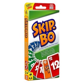 Jeu de Cartes SKIP-BO - MATTEL GAMES - Pour 2 a 8 joueurs - Des 7 ans