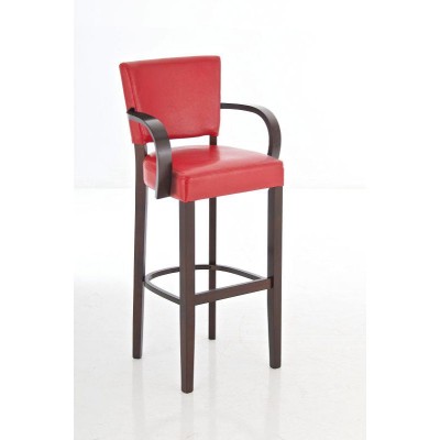 Tabouret de bar Ethel avec accoudoir