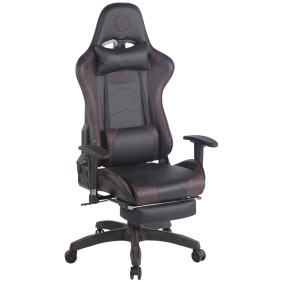 Racing Chaise de bureau Turbo avec repose-pieds