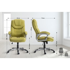 Chaise de bureau Texas V2 Tissu