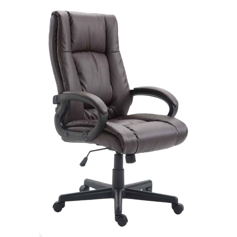 Chaise de bureau XL Sparta Faux cuir