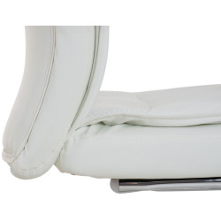 Ensemble de 2 chaises Caro blanches