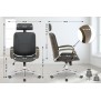 Chaise de bureau Dayton gris