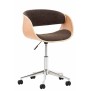 Chaise de bureau Portmore Tissu natura