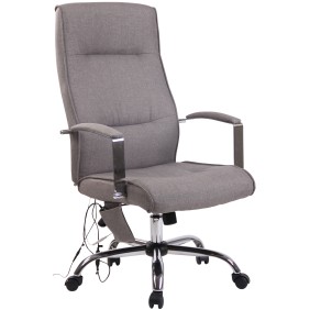 Chaise de bureau Portland Tissu avec fonction massage