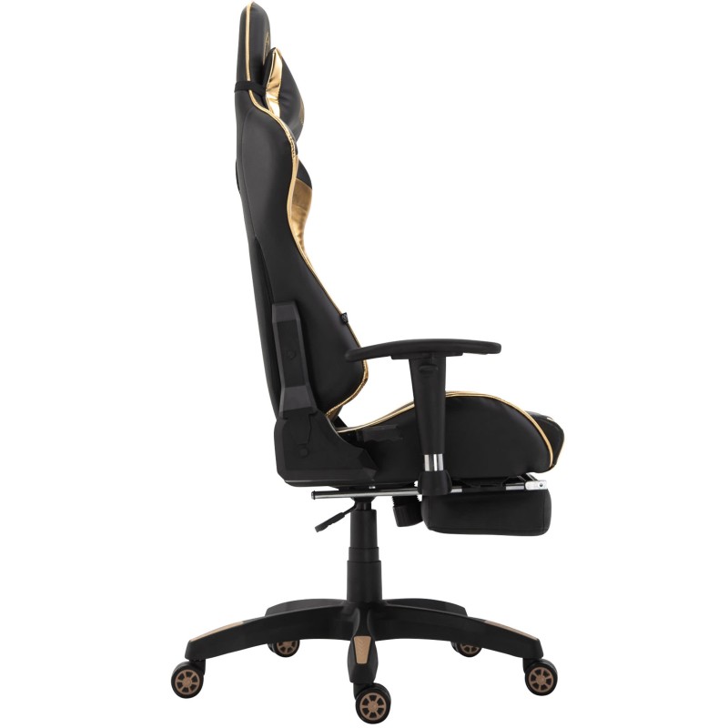 Racing Chaise de bureau Turbo avec repose-pieds glanz