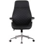 Chaise de bureau Layton Echtleder