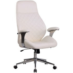 Chaise de bureau Layton Echtleder