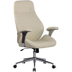 Chaise de bureau Layton Echtleder