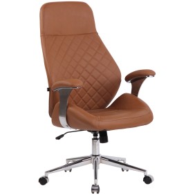 Chaise de bureau Layton Echtleder