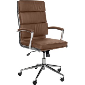 Chaise de bureau Cleveland Echtleder