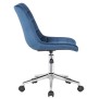 Chaise de bureau Medford Samt