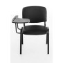 Lot de 4 chaises Ken avec table pliante simili cuir