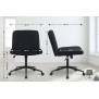 Chaise de bureau Kingman Samt