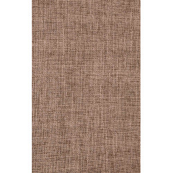 Lot de 2 chaises Kingston, tissu noyer/crème