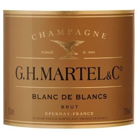 Champagne G.H. Martel Blanc de blancs Brut - 75 cl