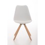 Chaise ronde Pegleg naturel