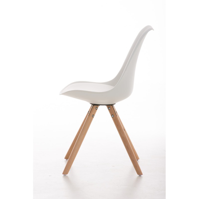 Chaise ronde Pegleg naturel