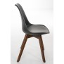 Chaise visiteur Borneo noyer