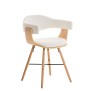 Chaise visiteur Barrie V2, naturel