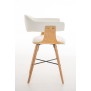 Chaise visiteur Barrie V2, naturel