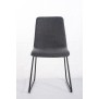 Chaise visiteur Francis noire