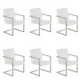 Lot de 6 chaises visiteurs Java