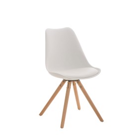 Chaise ronde Pegleg naturel